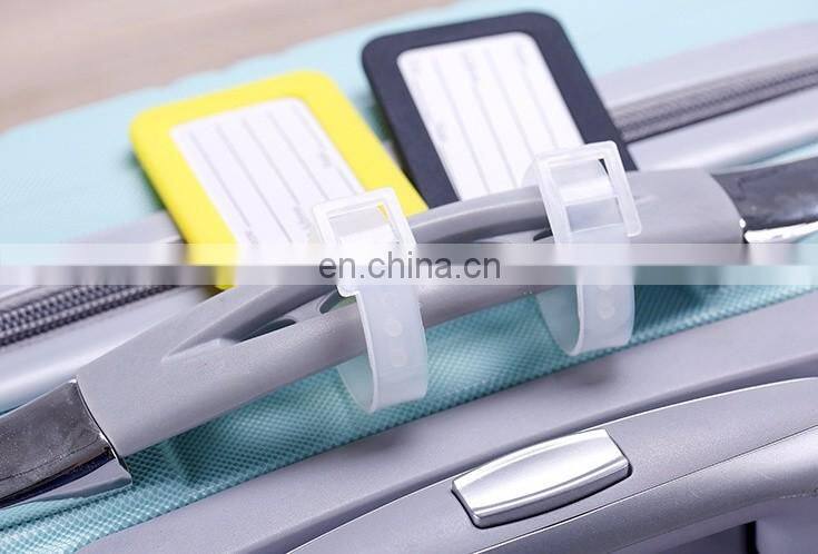 New Design PVC Soft Luggage Tag Personalized luggage tags