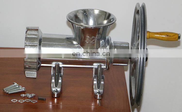 32 Aluminum Alloy Manual / Electric Meat Grinder Hand Kitchen Meat Grinder