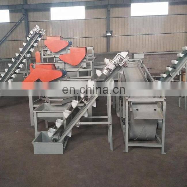 Pistachio Shell separationproductionline almond crushing machine