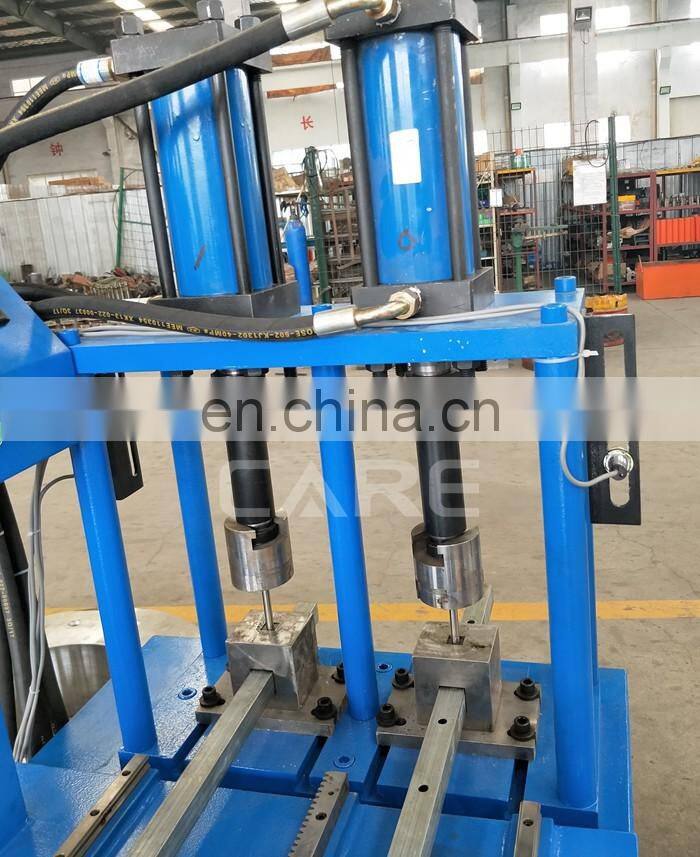 PH-125CNC Automatic hydraulic square pipe hole punching machine with servo feeding