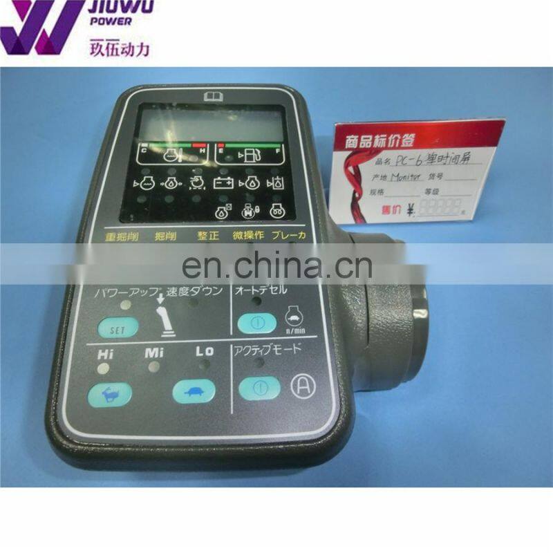 Time Monitor For PC-6 KOMATSU Excavator Guangzhou Supplier JiuWu Power