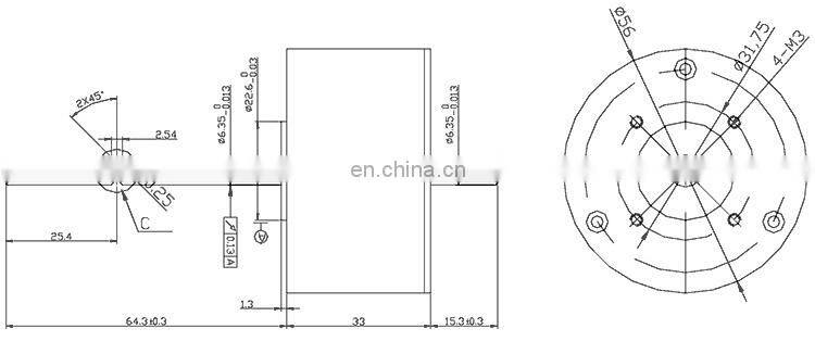 12v brushless dc motor 5000rpm bldc motor BMM728