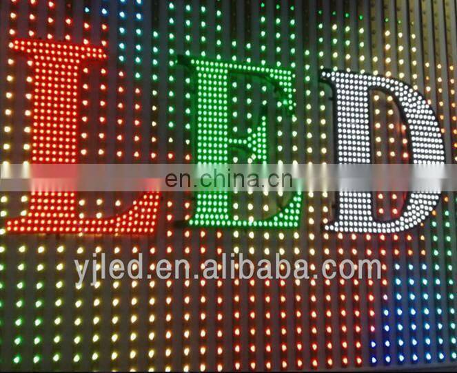 Factory direct IP68 9pcs 5050 rgb dmx pixel smd led