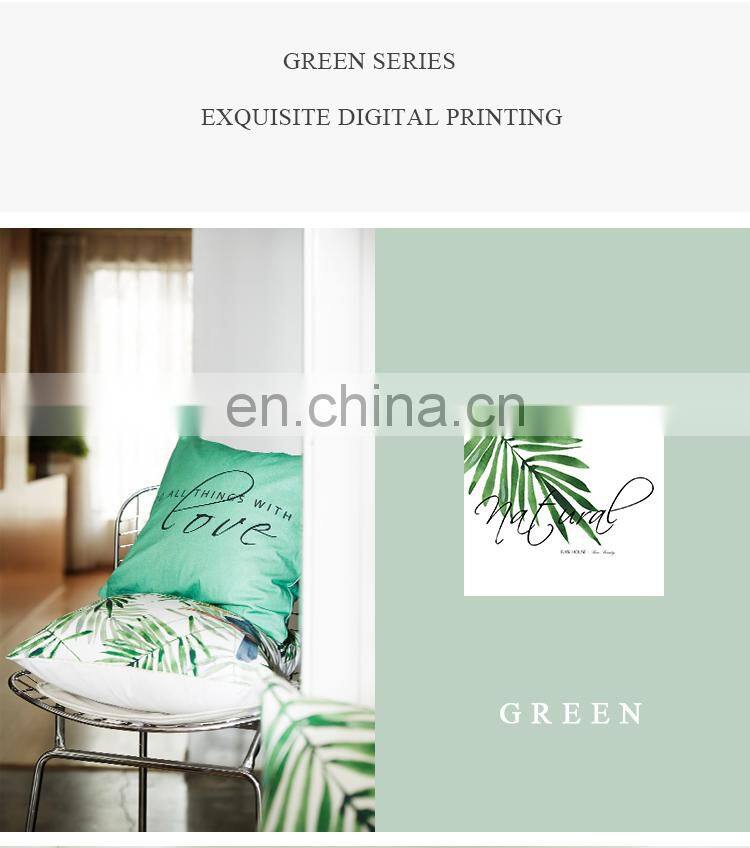 RAWHOUSE cotton canvas pillow cover 45 * 45 cm decorative cushion covers