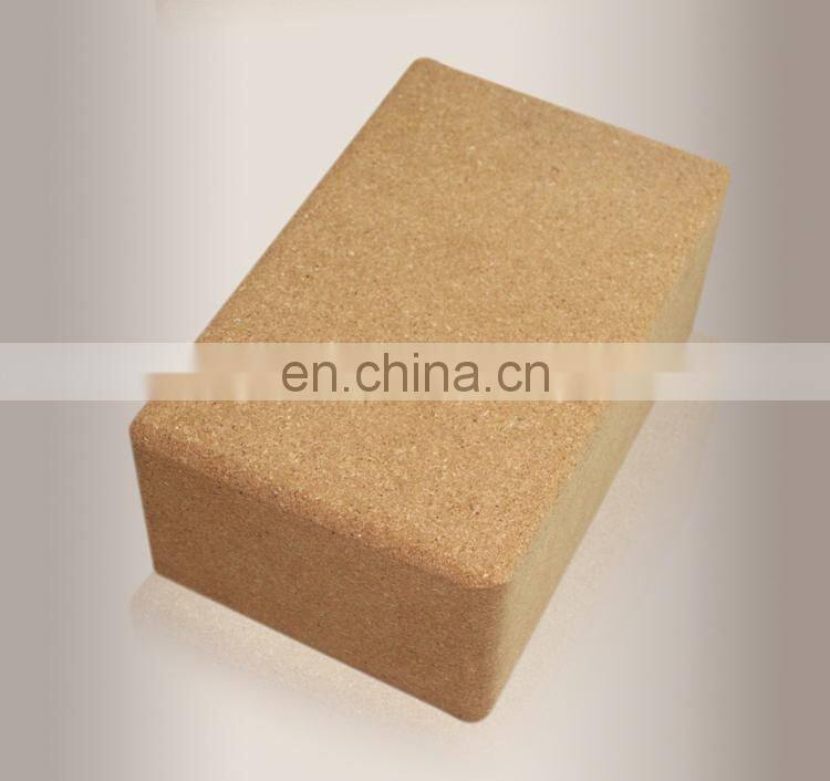 high density cork 3"*6"*9"yoga block