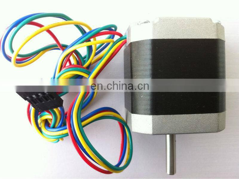 SM42HT47-1684AC nema 17 3D printer stepper motor Holding torque 5kg.cm, 4-pin connector crimped