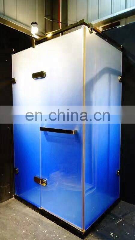 Colourful tempered glass/gradual color change glass with EN12150 certificate