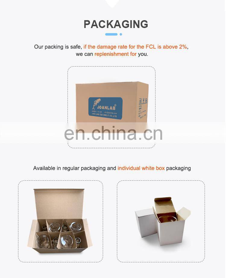 JOANLAB Laboratory Glassware Conical Flask Erlenmeyer Flask