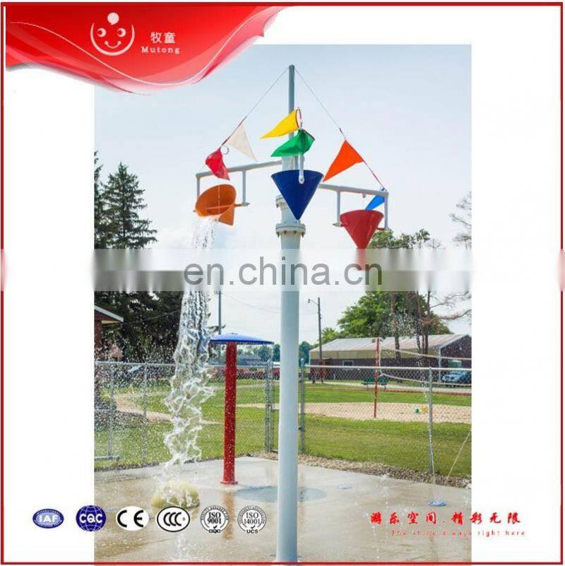 Five Cone Pouring Bucket for water play features in summer