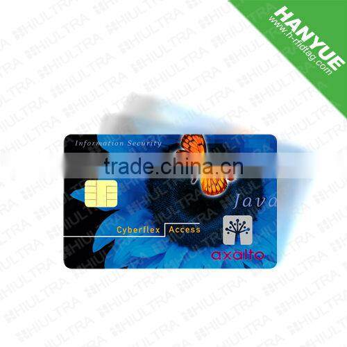 Printable IC contact card SLE4428 for transportation payment
