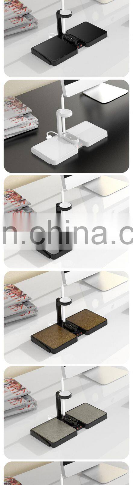 magnetic wireless charger headset 4 in 1 wholesale magnetic custom wireless charger adapter for iphone and android mobile phone