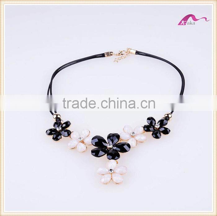 Luxury Statement Necklace Summer Classic Rope Chain Crystal Choker Necklace