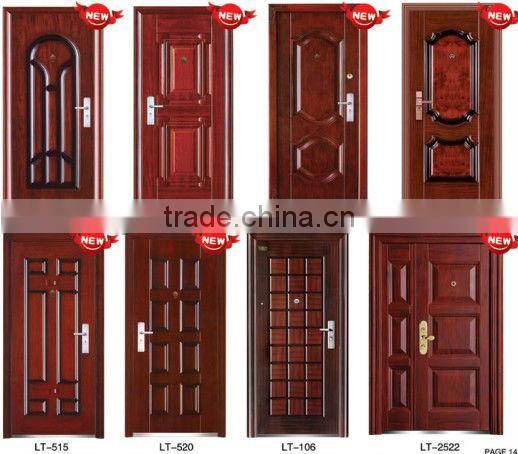 Copper color popular steel door (lt-675) new model