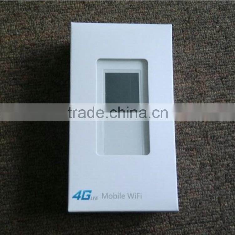 unlocked network LTE FDD dual sim 4g wifi router with power bank