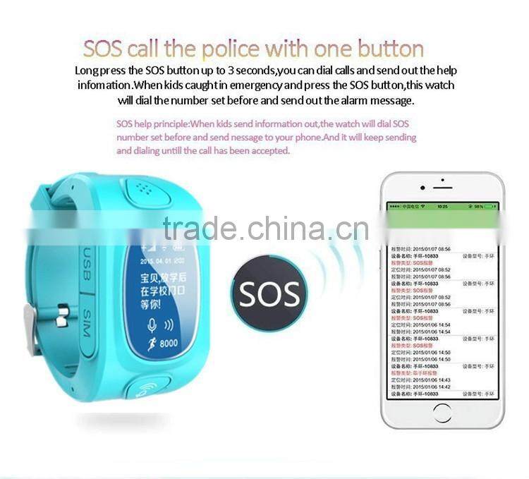 Children GPS Tracker for kids Satellite Android Monitor SOS function phone call y3 smart watch