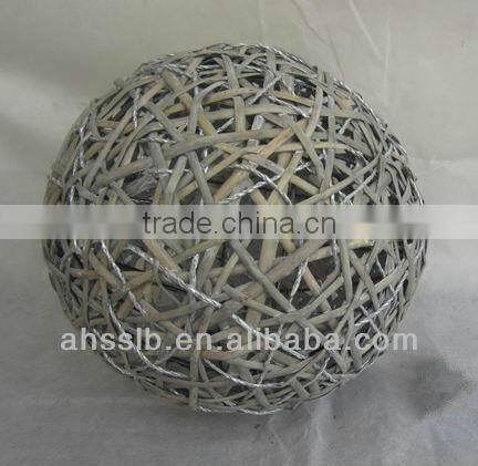 2013 new lovely shap woven willow home Christmas decoration