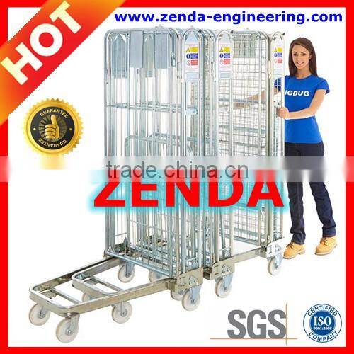 Warehouse Roll Cage Trolley / Roll Container