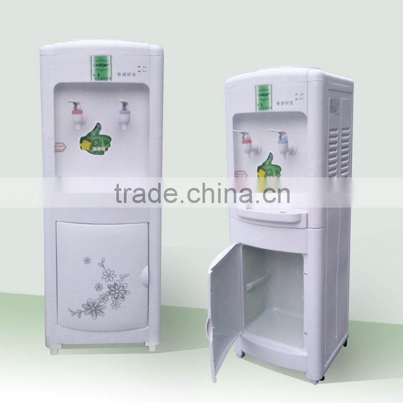 plastic standing water dispenser with bottle/national water dispenser
