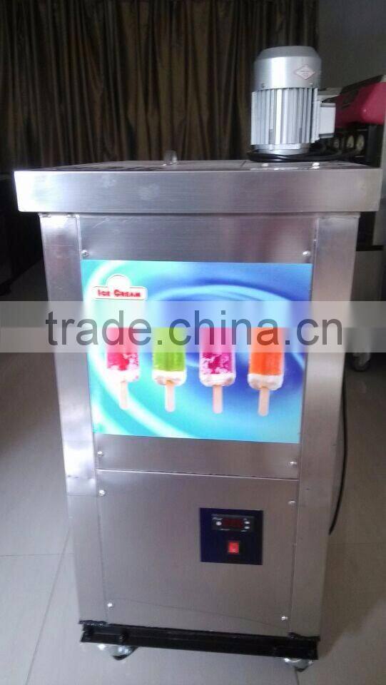 Brand compressor Ice lolly making machine with mold for sale /ice popsicle making machine