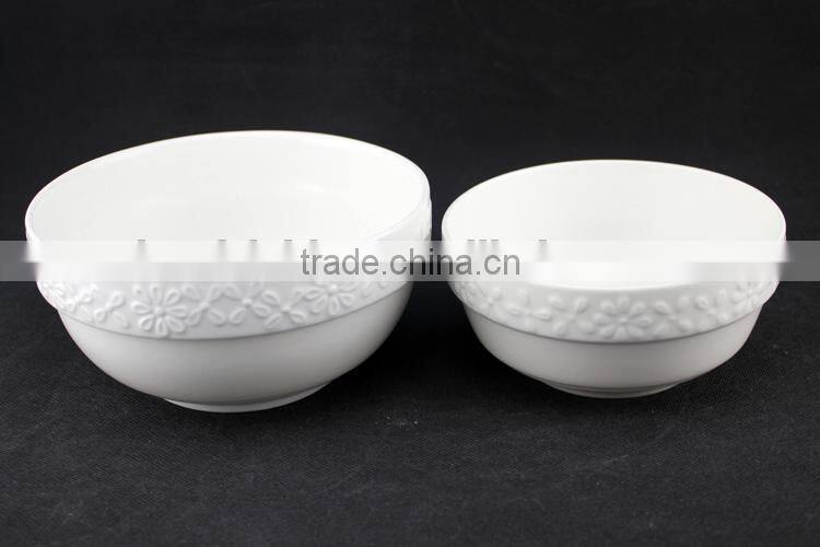 mango bowl, china ceramic bowls, korea ceramic embossed bowl