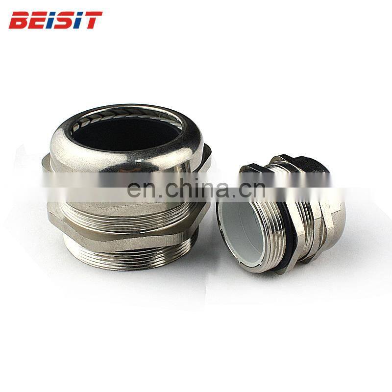Manufacturer Beisit PG Thread Stainless Steel Metal Cable Glands
