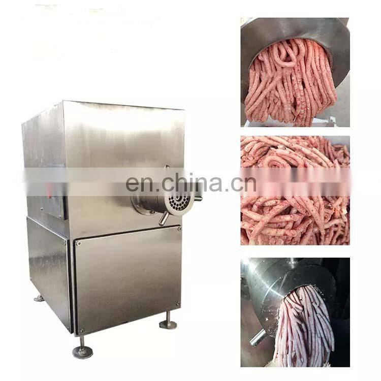 High quality Larger Fresh or frozen beef pork meat mincer grinder with best price for sale