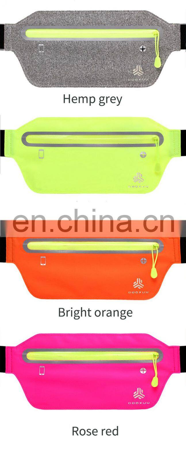 Multifunctional sports pockets for men and women running mobile phone pockets personal leisure invisible outdoor bag