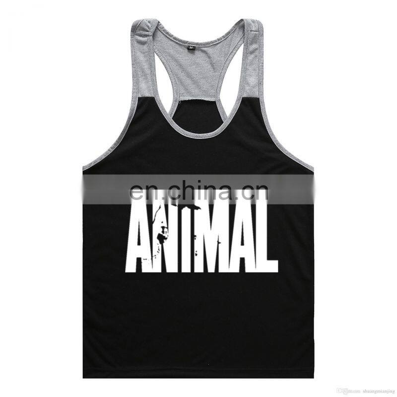 custom New Singlet Men Gym Fitness Singlet