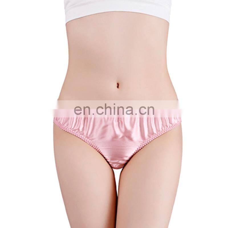 Wholesale New Girl Sexy Ladies Panty Student Underwear Women Quantity Simple Panties Customize Elastic Hot Pink Spandex