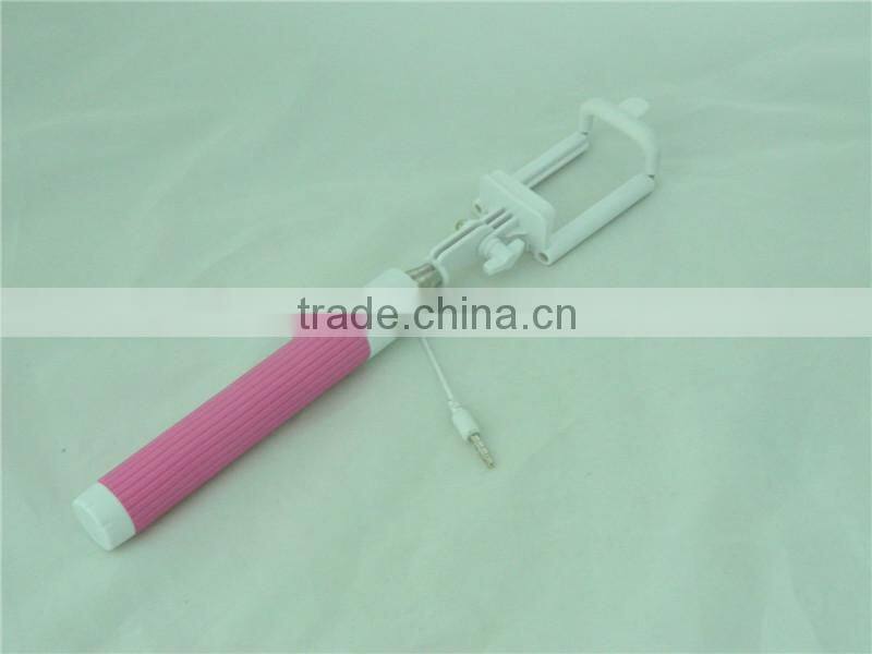 Z02 Plastic colorful selfie stick for motorola moto g with high quality
