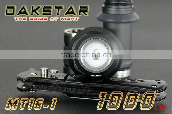 DAKSTAR MT16-1 CREE XM-L U2 1000LM 18650 Stepless Dimming Side Switch High Power Tactical CREE Light
