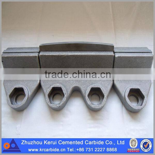 carbide bar for vsi rotor tip