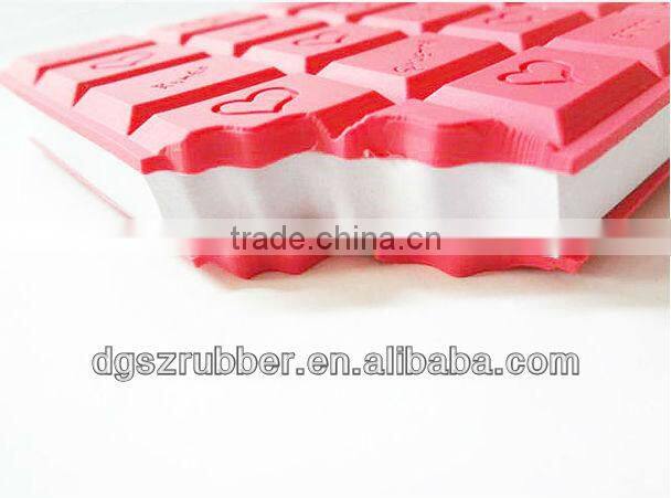 2013 fancy pefect design Chocolate pvc notebook with good smell