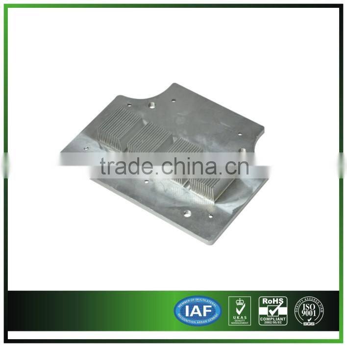 copper Skiving fin heat sink for medical equipment