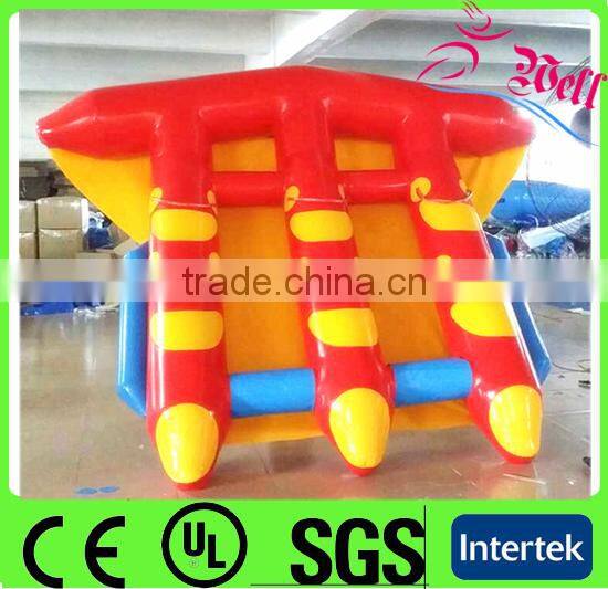 exciting inflatable flying fish towable inflatable water toys