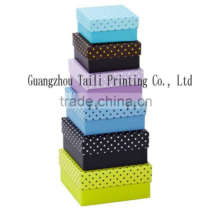 Custom Jewelry boxes for ring ,necklace,watch gift packaging