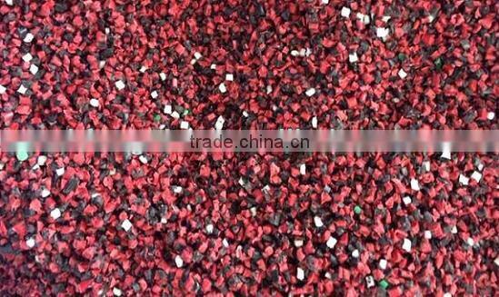 2015the latest double belt-type color sorter for plastic recycling particle