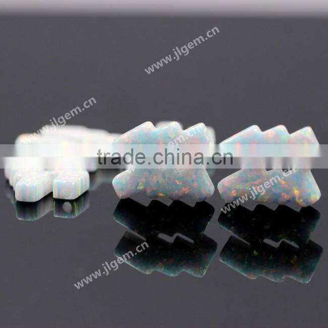 Hot Sales Aquarius Fire White/Blue Opal 78 Colors Optional Gemstone With 12 Horoscope Synthetic Opal