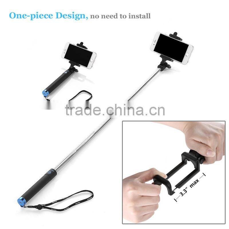 Wholesale Hand Held Monopod Z07-5 Lightweight Monopod Selfie Stick for iPod Touch 5