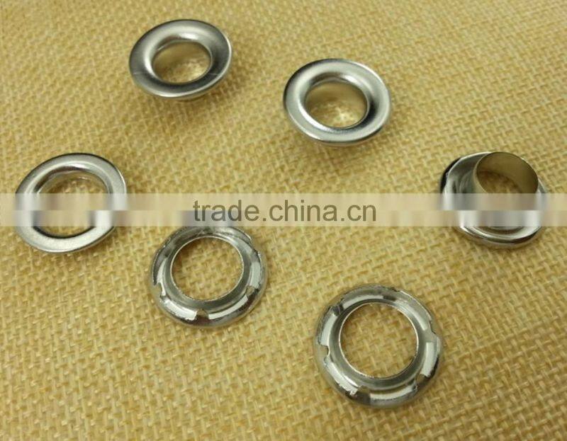 High Quality Rolled Rim Metal Eyelet with claws washer ---- 15713