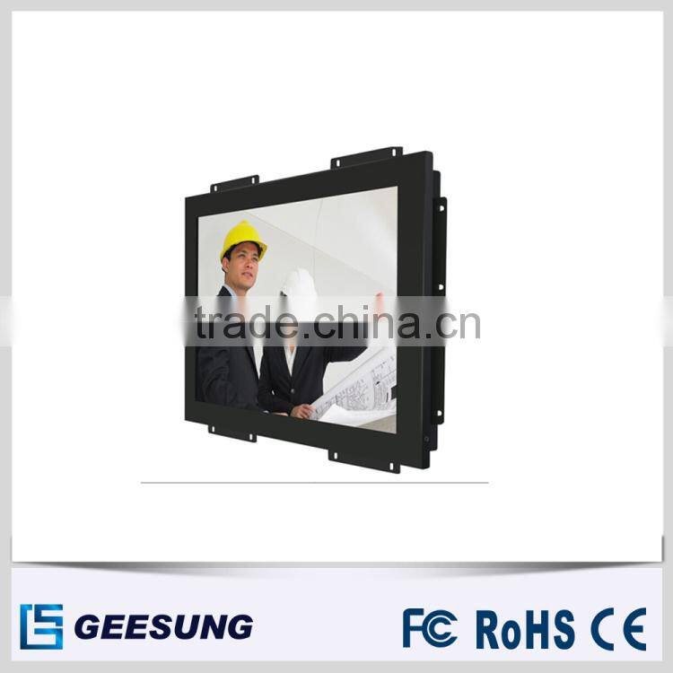 Open frame 15" inch Capacitive touch screen Monitor with USB VGA
