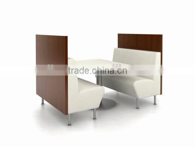 Restaurant booth sofa with table sets XY0122