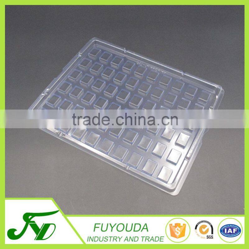 Customized plastic clear electronic tray