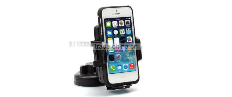 CE certificated qi wireless car charger color black