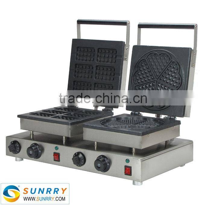 Commercial grill cup cake maker 220v waffle maker with 10% discount (SUNRRY SY-WM55B)