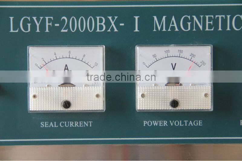 automatic tin cap induction capping machine