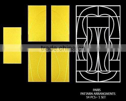 Glass Tile for wall use featured wall background(GT-VP01)