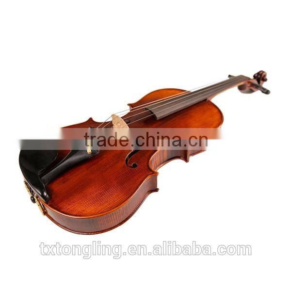 TL010 Good Price Unvarnished Tongling Flamed Handmade Viola Brand