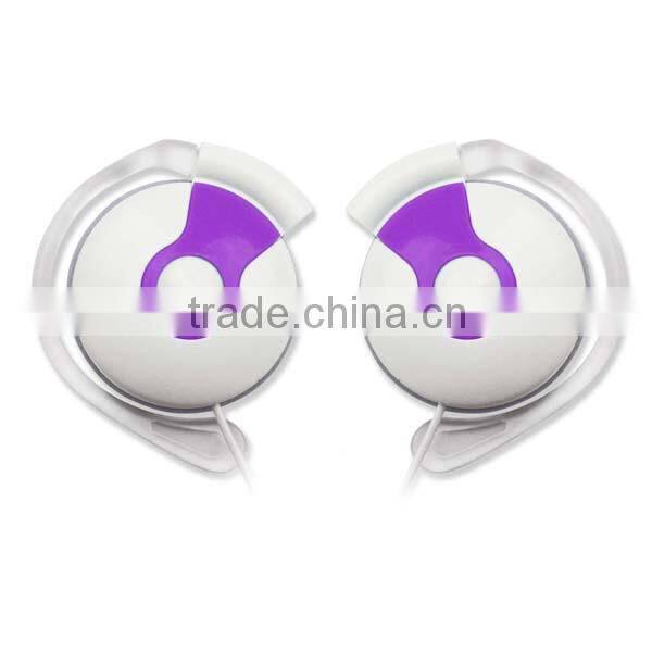 Best selling products popular stereo fashion earhook headphones for mp3 mp4 player