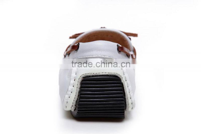 guangzhou trendy leather easy wear men shoes